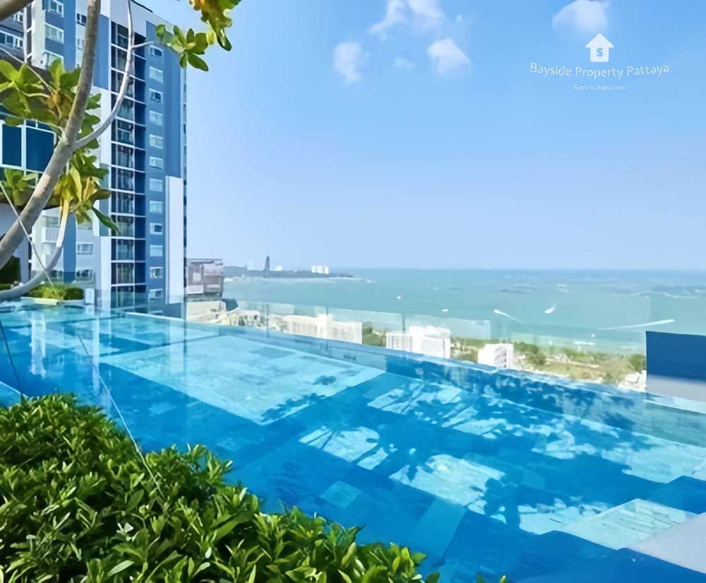 Modern 1-Bedroom Condo for Sale in Centric Sea, Pattaya City with Stunning City View and 24/7 Security 16