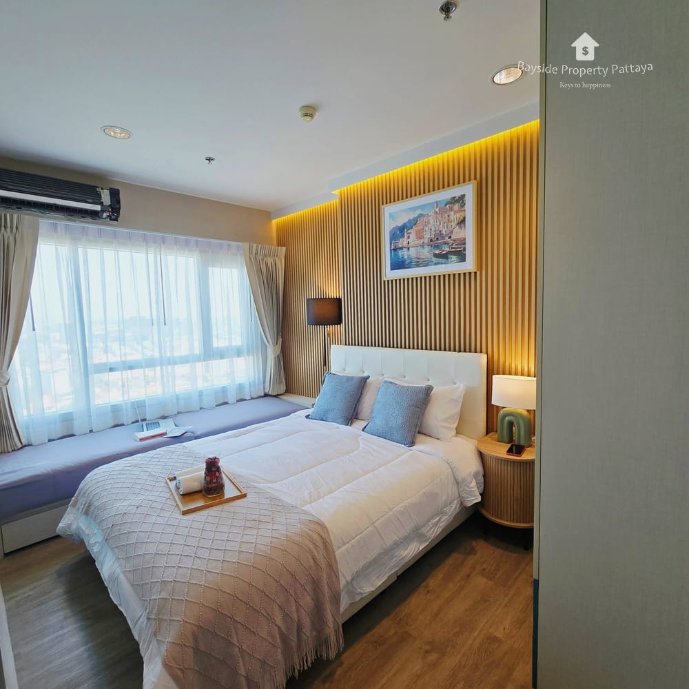 Modern 1-Bedroom Condo for Sale in Centric Sea, Pattaya City with Stunning City View and 24/7 Security 23