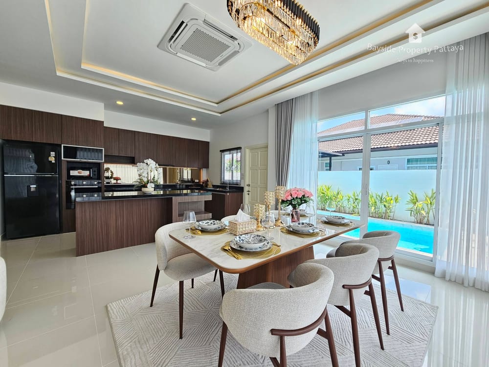 Geräumige 3-SZ Poolvilla in Ost-Pattaya zu verkaufen – inkl. Klimaanlage 11
