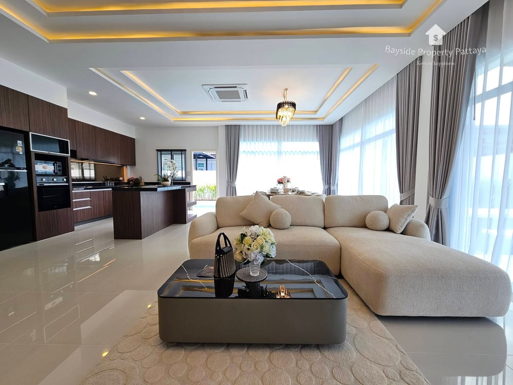 Geräumige 3-SZ Poolvilla in Ost-Pattaya zu verkaufen – inkl. Klimaanlage 13