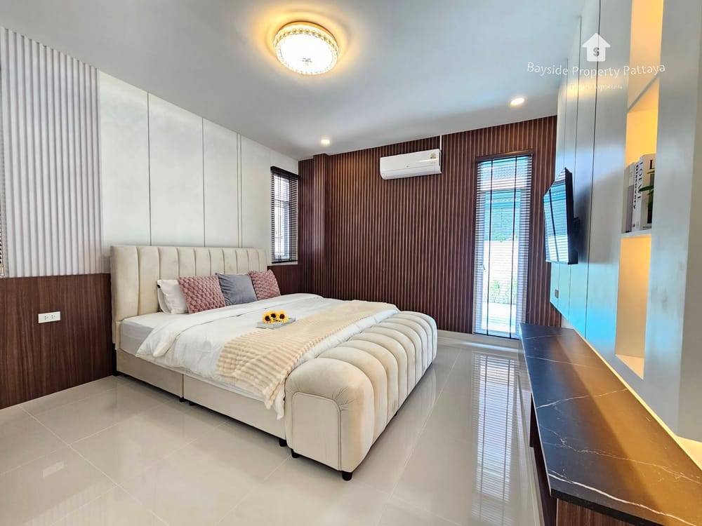 Geräumige 3-SZ Poolvilla in Ost-Pattaya zu verkaufen – inkl. Klimaanlage 25