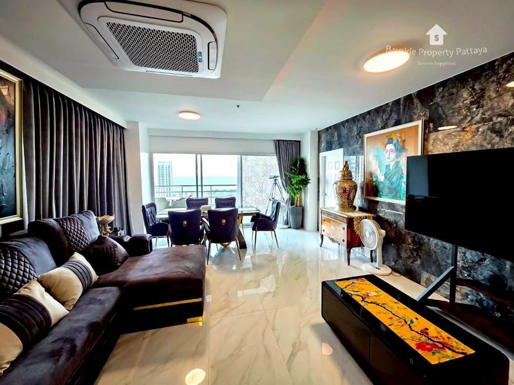 Meerblick-Wohnung mit 1 Schlafzimmer zum Verkauf in View Talay 3, Pratumnak, Pattaya 3