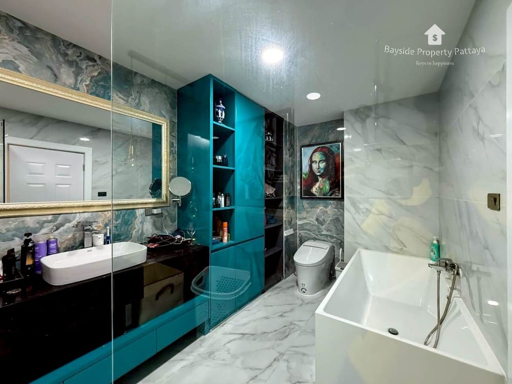 Meerblick-Wohnung mit 1 Schlafzimmer zum Verkauf in View Talay 3, Pratumnak, Pattaya 6