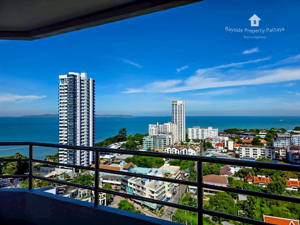 Meerblick-Wohnung mit 1 Schlafzimmer zum Verkauf in View Talay 3, Pratumnak, Pattaya 7