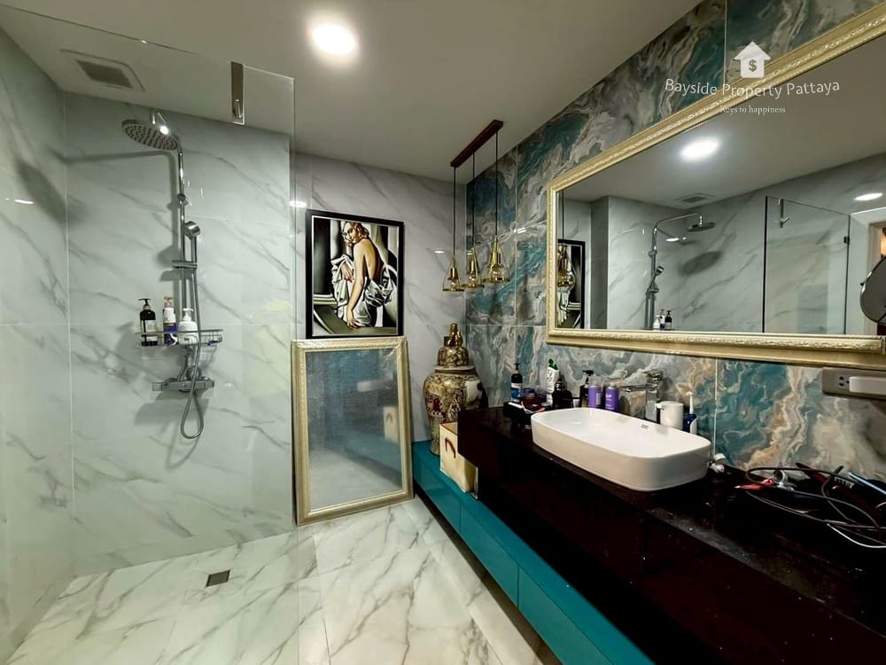 Meerblick-Wohnung mit 1 Schlafzimmer zum Verkauf in View Talay 3, Pratumnak, Pattaya 9