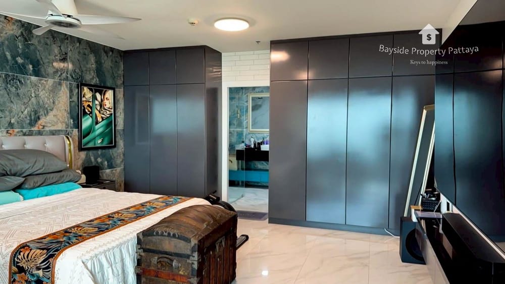 Meerblick-Wohnung mit 1 Schlafzimmer zum Verkauf in View Talay 3, Pratumnak, Pattaya 15