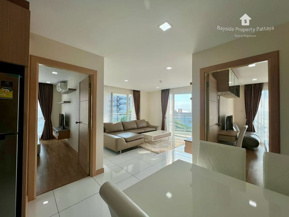 Whale Marina: Strandnahe 2-Zimmer-Eigentumswohnung in Jomtien, Pattaya zum Verkauf 2