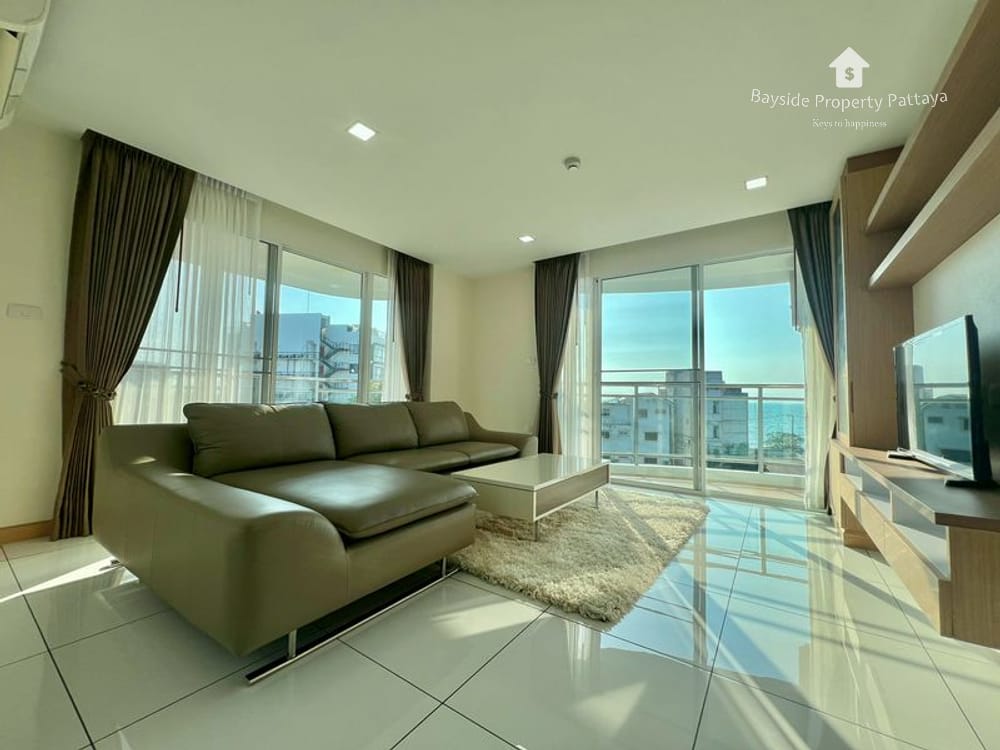 Whale Marina: Strandnahe 2-Zimmer-Eigentumswohnung in Jomtien, Pattaya zum Verkauf 3