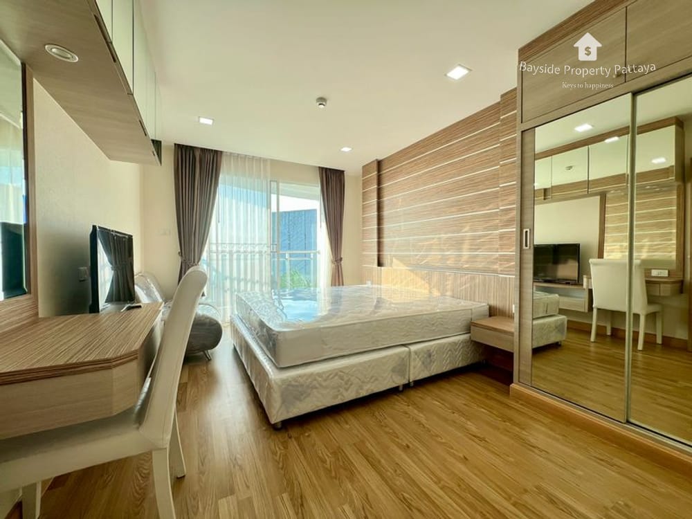 Whale Marina: Strandnahe 2-Zimmer-Eigentumswohnung in Jomtien, Pattaya zum Verkauf 6