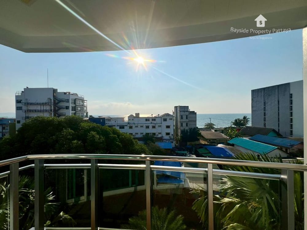 Whale Marina: Strandnahe 2-Zimmer-Eigentumswohnung in Jomtien, Pattaya zum Verkauf 9
