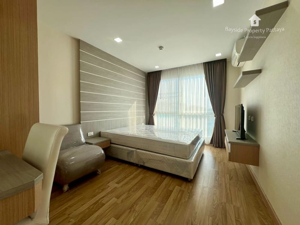 Whale Marina: Strandnahe 2-Zimmer-Eigentumswohnung in Jomtien, Pattaya zum Verkauf 10