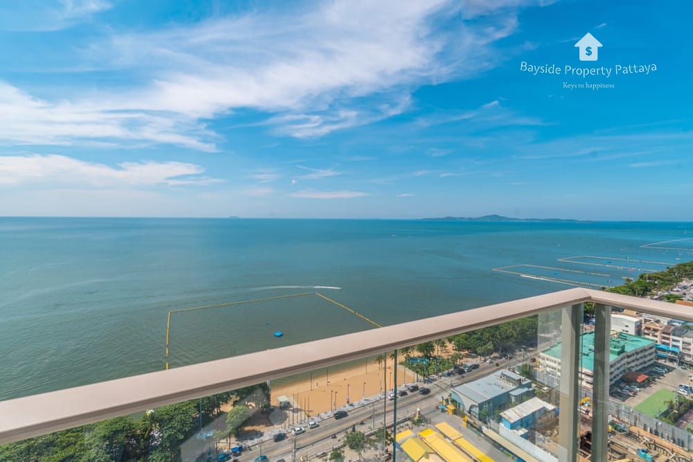 芭提雅中天海滩Copacabana Beach Jomtien海景公寓111平米3室3卫出售或出租 6