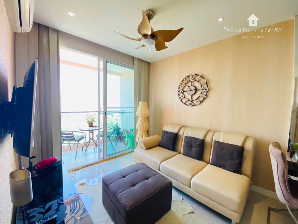 Sea View Condo for Rent in Grande Caribbean, Jomtien, Pattaya with 24/7 Security 1