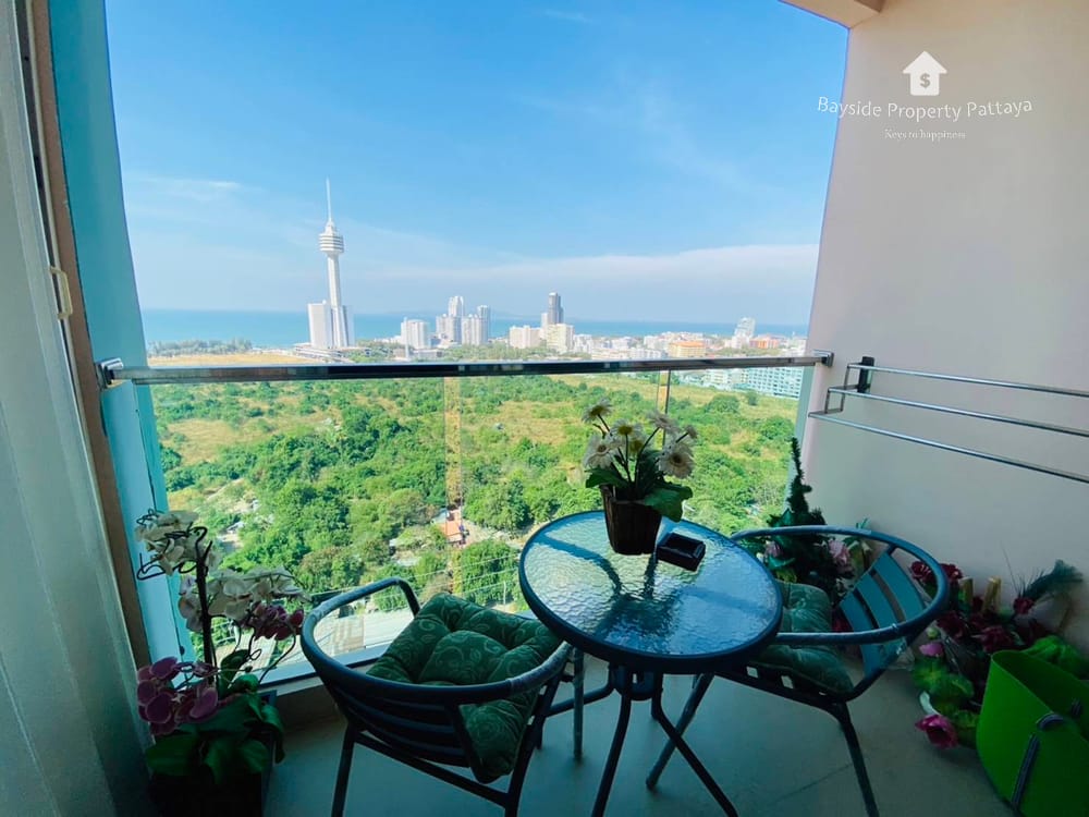 Sea View Condo for Rent in Grande Caribbean, Jomtien, Pattaya with 24/7 Security 4