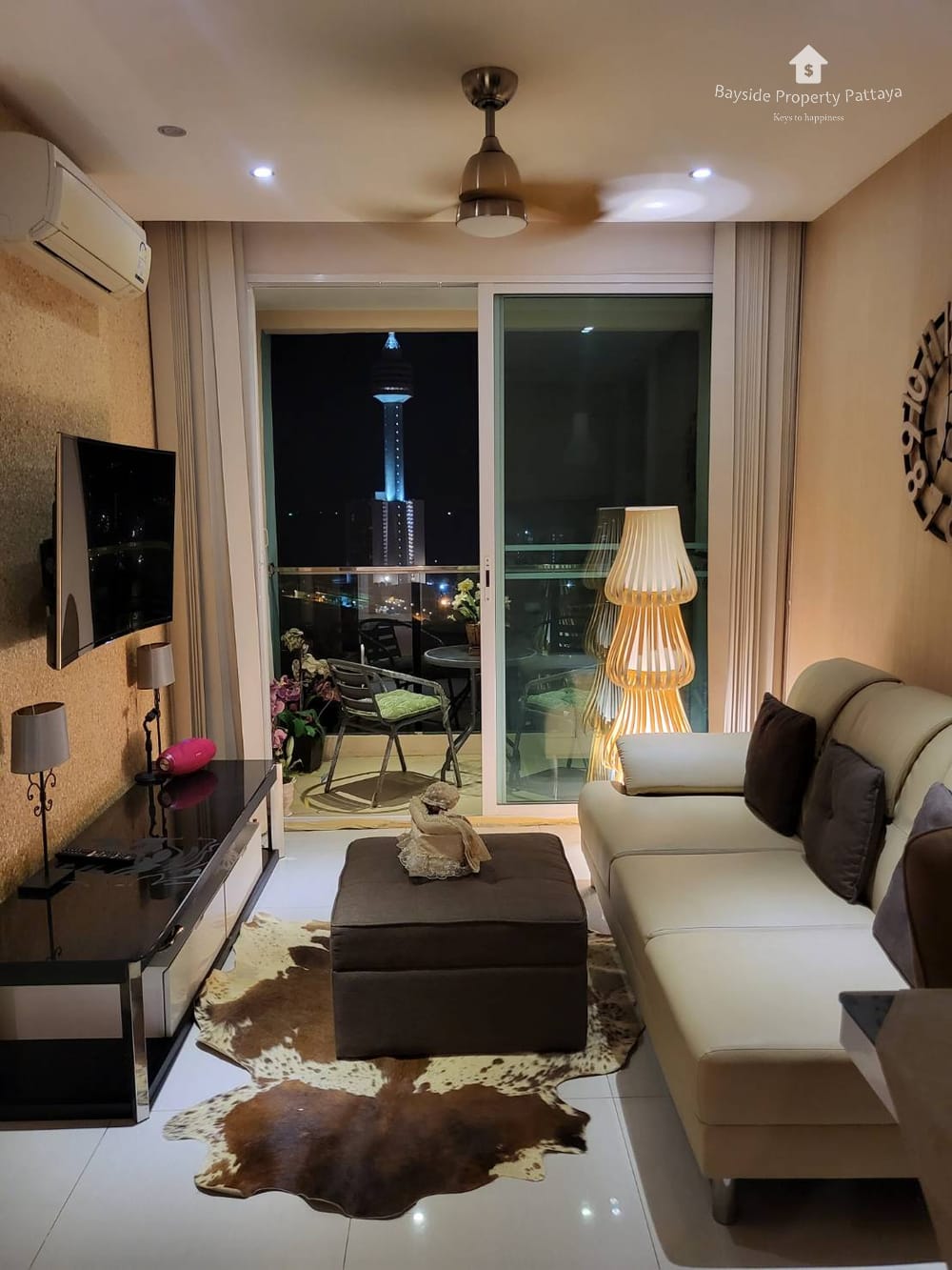 Sea View Condo for Rent in Grande Caribbean, Jomtien, Pattaya with 24/7 Security 2