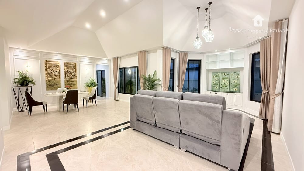 3-Bedroom Villa for Sale in Nibbana Shade, East Pattaya - Pet Friendly with 24/7 Security 4