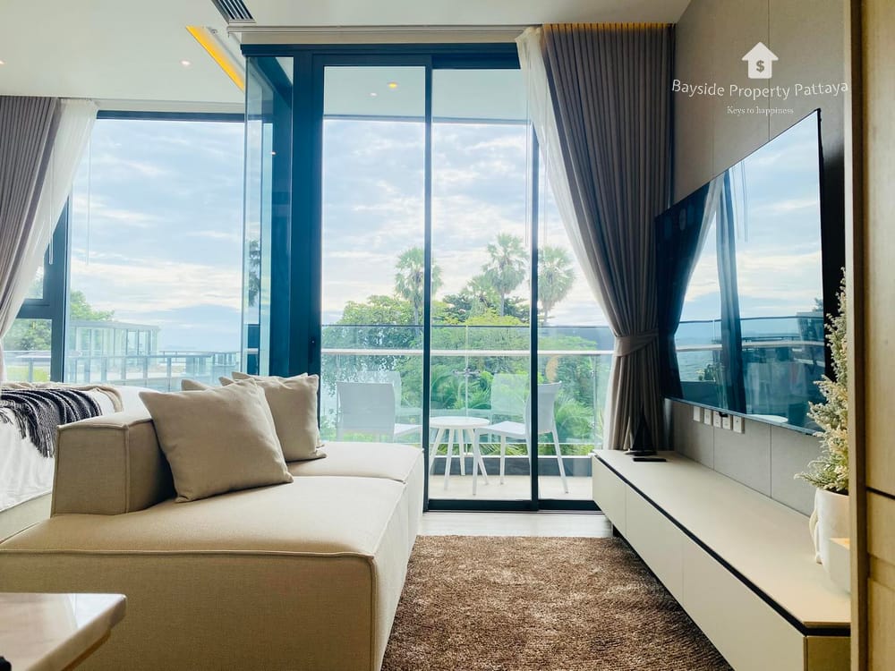 ให้เช่า 1 ห้องนอน คอนโดวิวทะเล ใน อารมณ์ วงศ์อมาตย์ (Arom Wongamat) 3