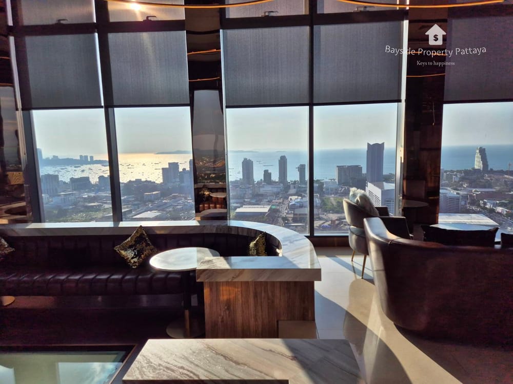 Luxury 1-Bedroom Condo with Sea View at ONCE PATTAYA 13