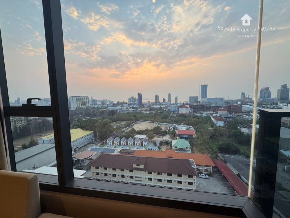 Luxury 1-Bedroom Condo with Sea View at ONCE PATTAYA 23