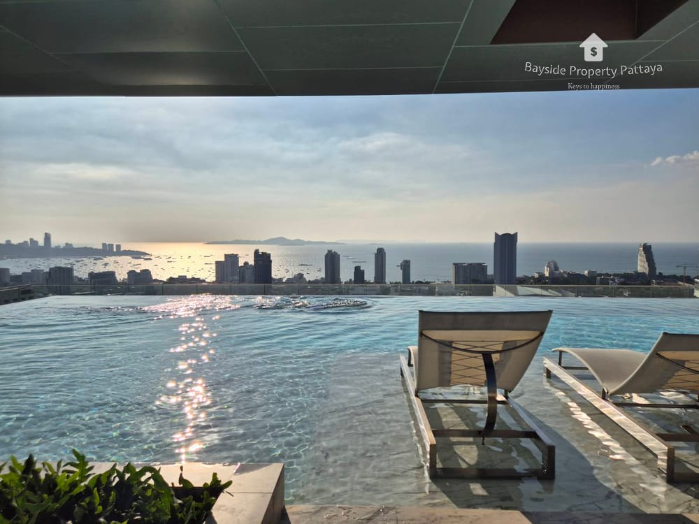 Luxury 1-Bedroom Condo with Sea View at ONCE PATTAYA 24