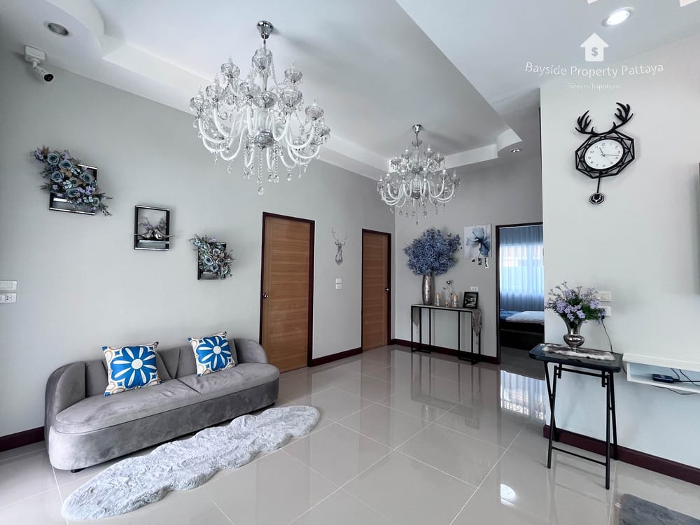 3-Bedroom Detached House for Sale in Pornthep Garden Ville 6, Nong Pla Lai, Pattaya with City View 5