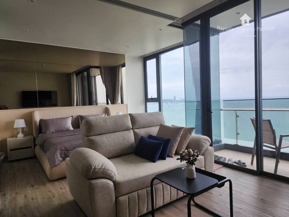 Arom Wongamat, Pattaya: Exklusive 1-Zimmer-Strandwohnung zur Miete – 24/7 Sicherheit 2