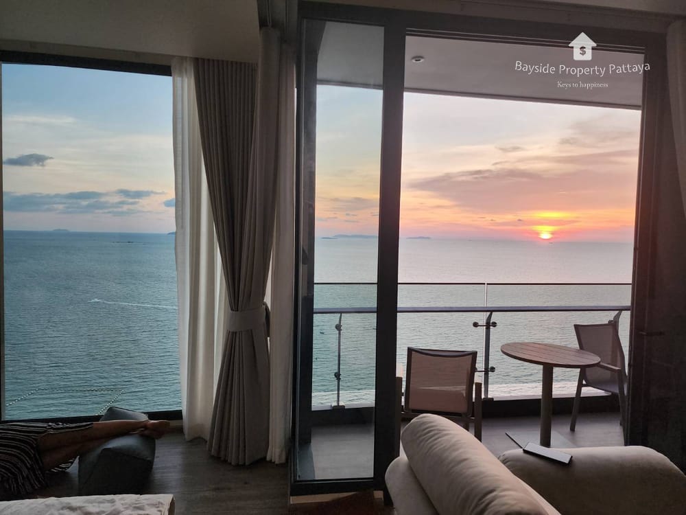 Arom Wongamat, Pattaya: Exklusive 1-Zimmer-Strandwohnung zur Miete – 24/7 Sicherheit 3