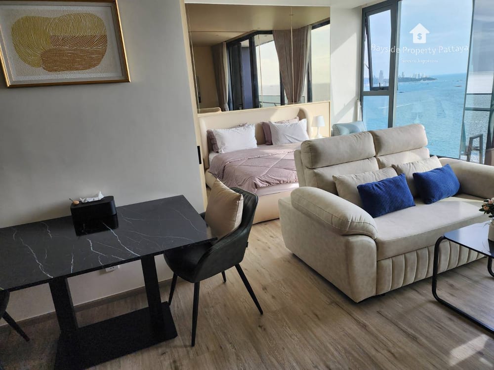 Arom Wongamat, Pattaya: Exklusive 1-Zimmer-Strandwohnung zur Miete – 24/7 Sicherheit 6