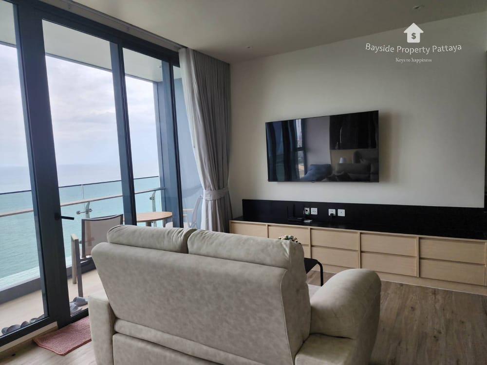 Arom Wongamat, Pattaya: Exklusive 1-Zimmer-Strandwohnung zur Miete – 24/7 Sicherheit 8