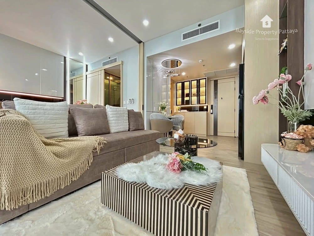 Продам 1-к. апартаменты, 40м², 15/30 эт. в ЖК Arom Wongamat 5