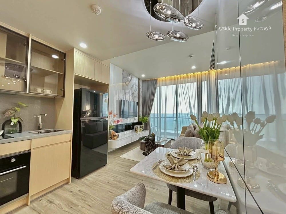 Продам 1-к. апартаменты, 40м², 15/30 эт. в ЖК Arom Wongamat 7