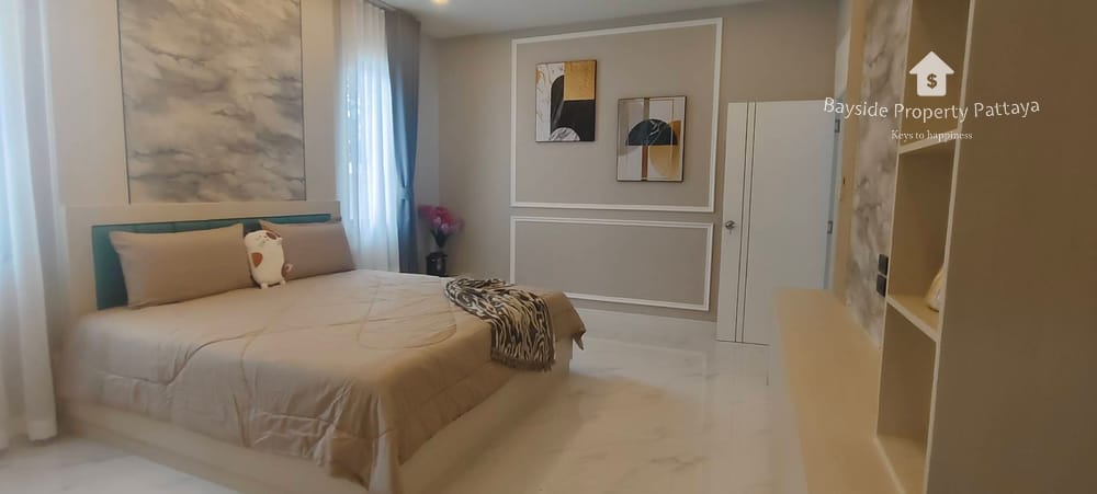 Spacious 3-Bedroom Detached House for Sale in East Pattaya - Pet Friendly with Air Conditioning 36