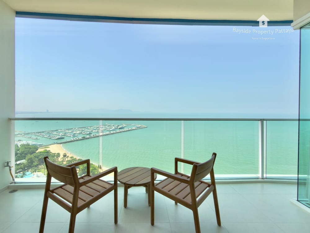 Na Jomtien, Pattaya: Strandnahes Apartment mit 1 Schlafzimmer zu vermieten 2