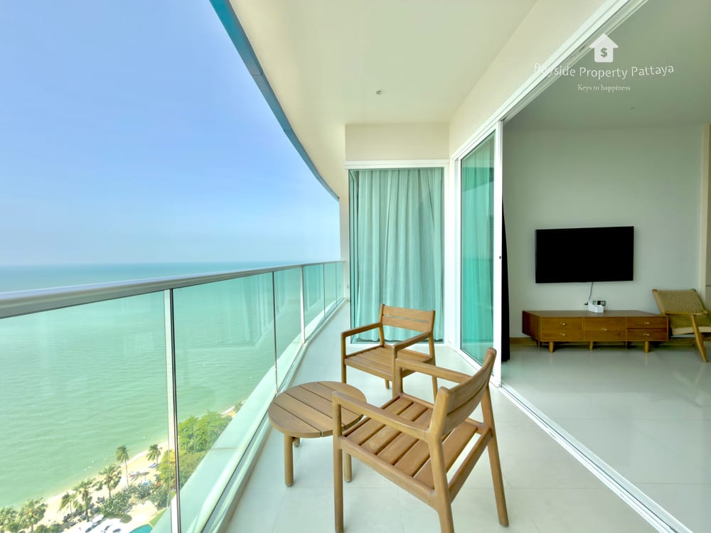 Na Jomtien, Pattaya: Strandnahes Apartment mit 1 Schlafzimmer zu vermieten 3