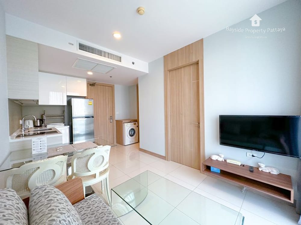 The Riviera Wong Amat Beach: Meerblick 1-Zimmer-Wohnung zur Miete mit Fitnessraum 4