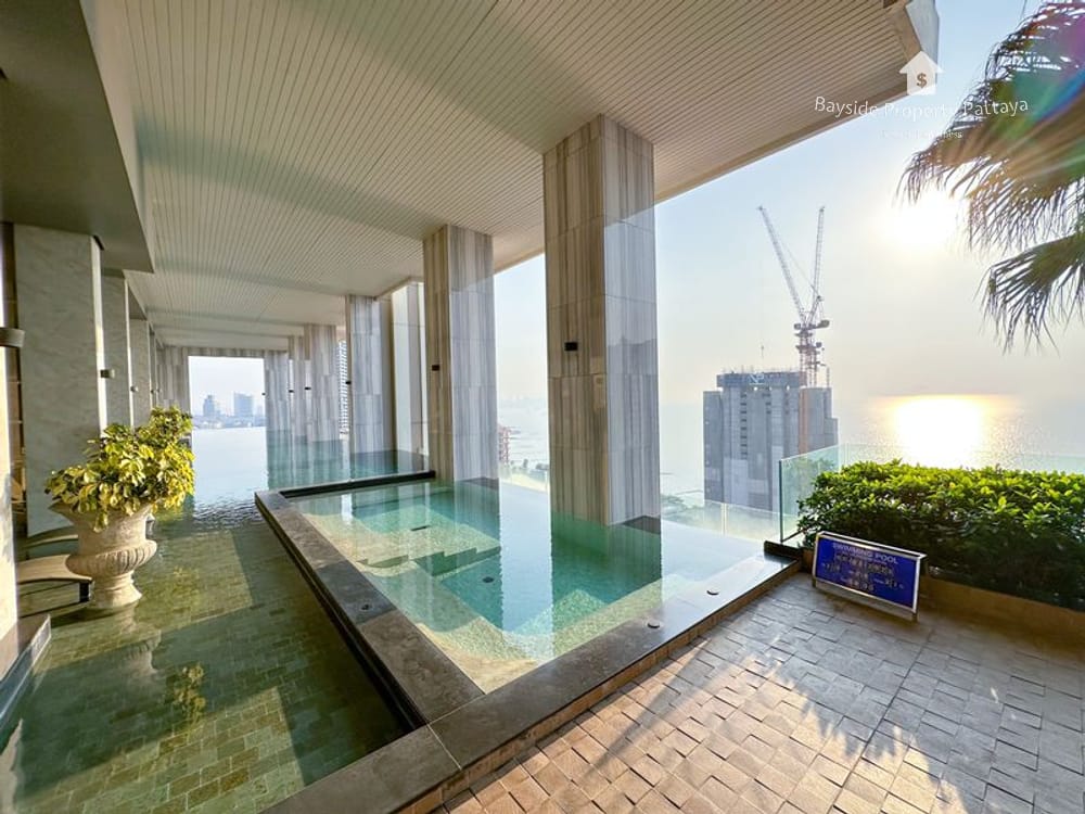The Riviera Wong Amat Beach: Meerblick 1-Zimmer-Wohnung zur Miete mit Fitnessraum 2
