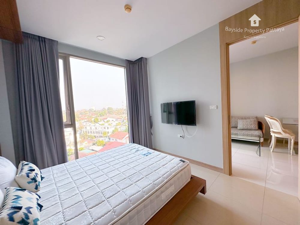 The Riviera Wong Amat Beach: Meerblick 1-Zimmer-Wohnung zur Miete mit Fitnessraum 9