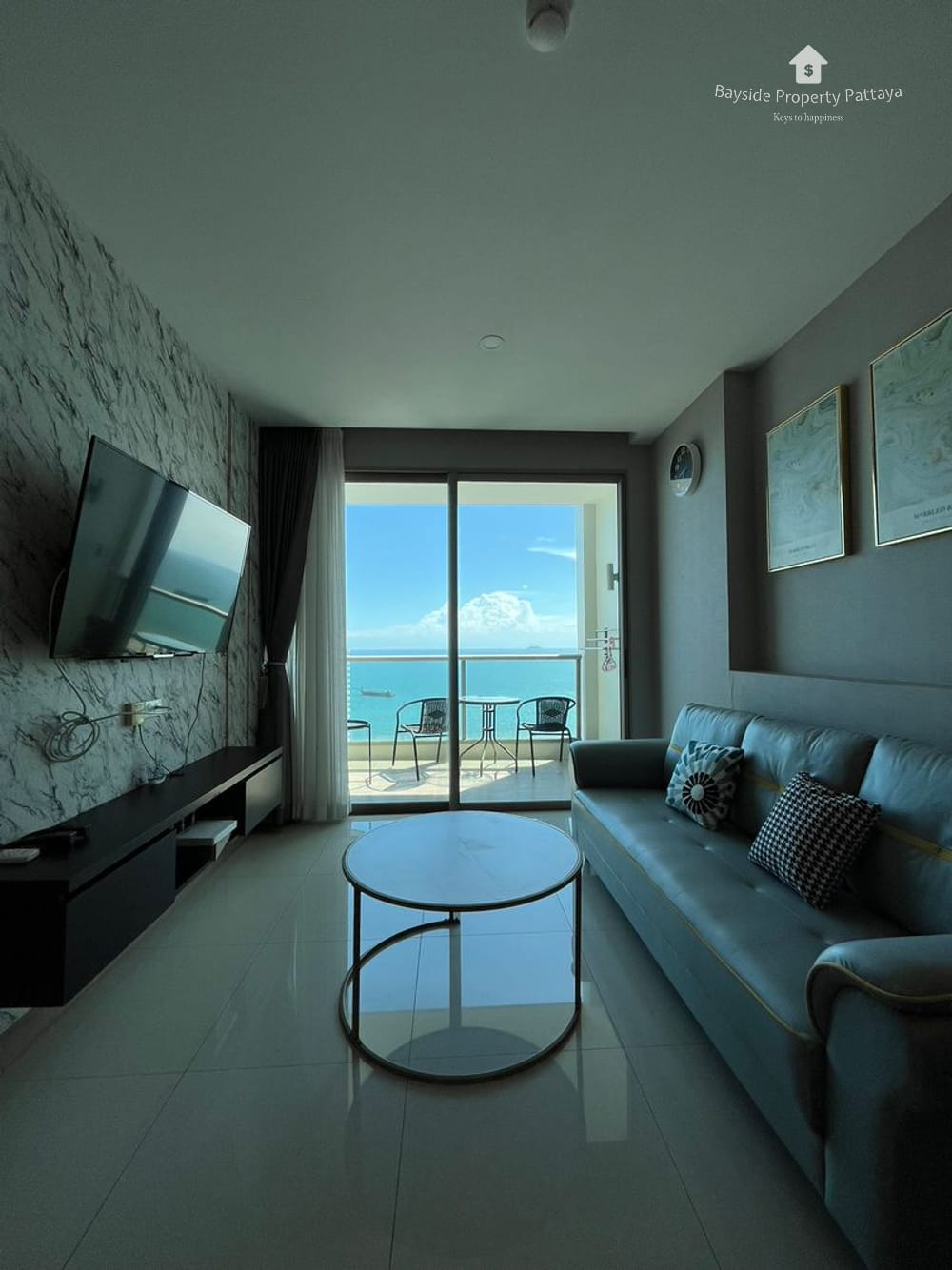 Sea View 1-Bedroom Condo for Rent in The Riviera Jomtien, Pattaya with 24/7 Security 2