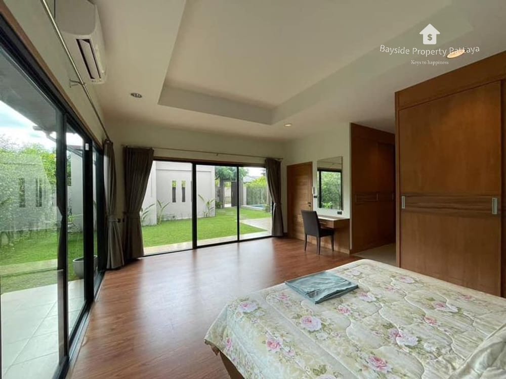 Modern 3-Bedroom House for Rent in East Pattaya with Air Conditioning 11