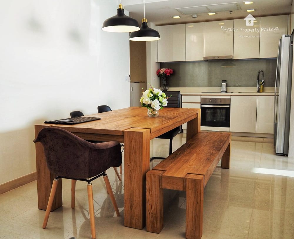 Sea View 2-Bedroom Condo for Rent at The Palm Wongamat Beach, Pattaya with 24/7 Security 3