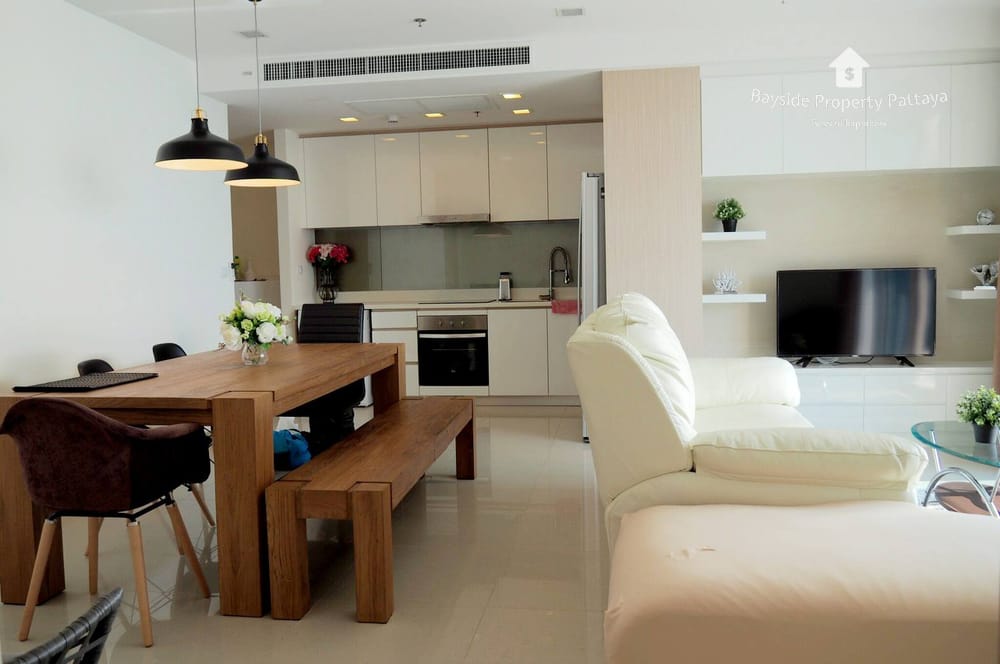 Sea View 2-Bedroom Condo for Rent at The Palm Wongamat Beach, Pattaya with 24/7 Security 6