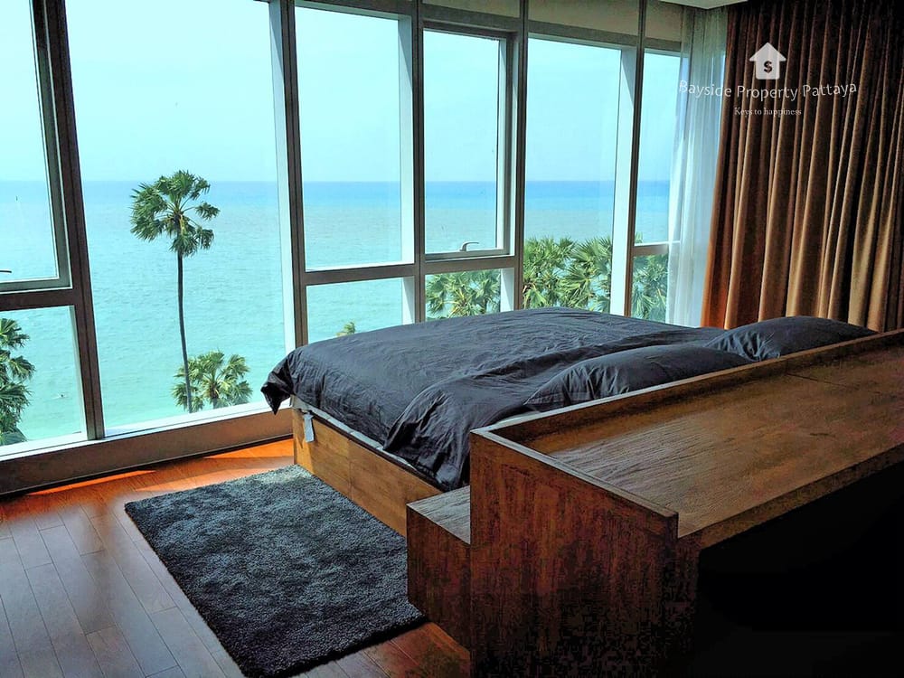Sea View 2-Bedroom Condo for Rent at The Palm Wongamat Beach, Pattaya with 24/7 Security 8