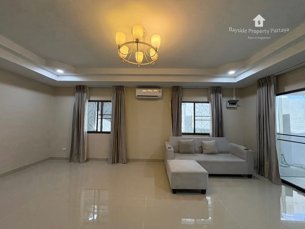 Pattaya City: Freistehendes Haus mit 3 Schlafzimmern, Stadtblick und Klimaanlage zu vermieten 5