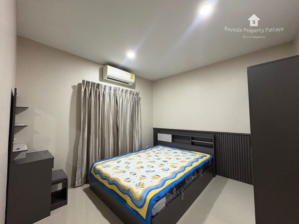 Pattaya City: Freistehendes Haus mit 3 Schlafzimmern, Stadtblick und Klimaanlage zu vermieten 10