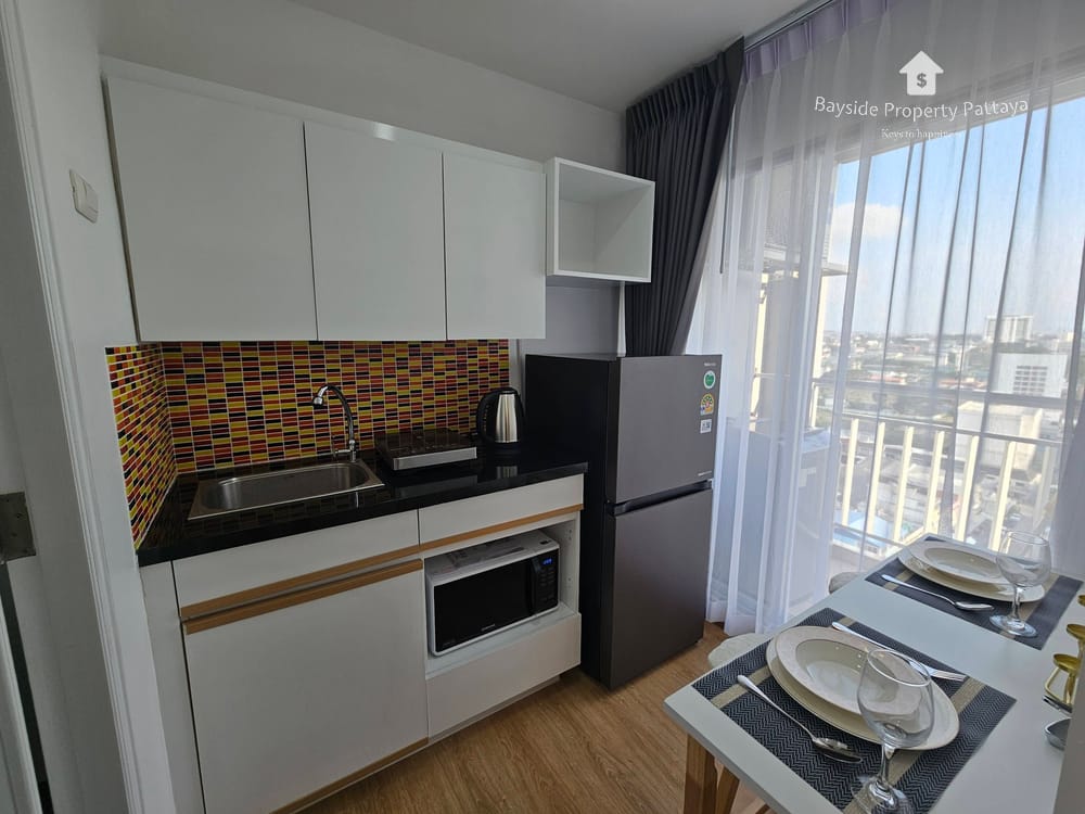 Modern Studio for Sale in Lumpini Condo Town North Pattaya with City View 15
