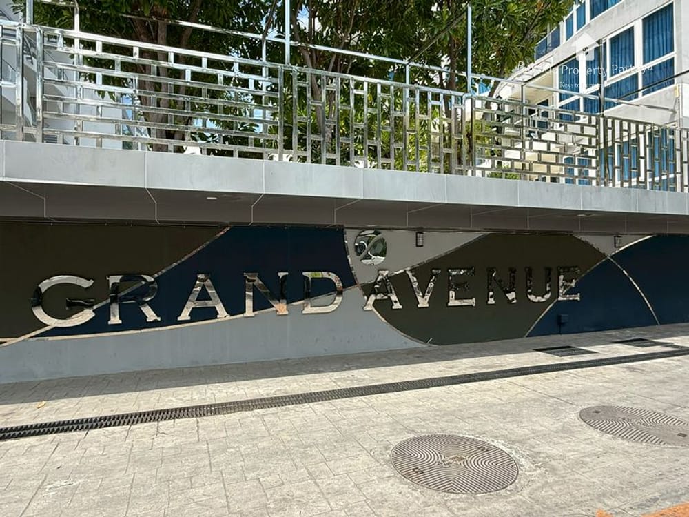 Grand Avenue Residence: Tierfreundliche 1-Zimmer-Eigentumswohnung in Pattaya City mit 24/7 Sicherheit 2