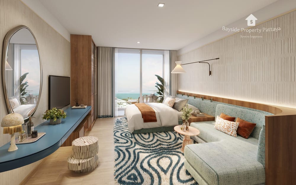 Beachfront 1-Bedroom Condo for Sale in Pattaya City with Air Conditioning 6