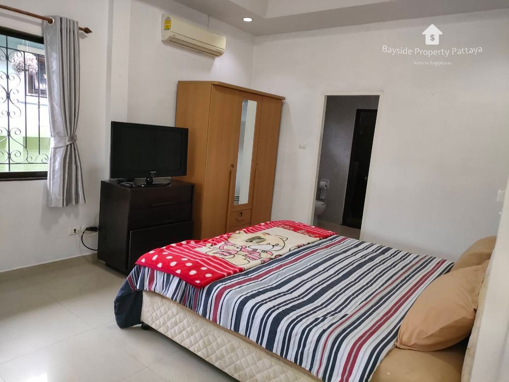 Haus zur Miete in Eakmongkol Village 8, Pattaya City – 3 Zimmer, Klimaanlage und Stadtblick 17
