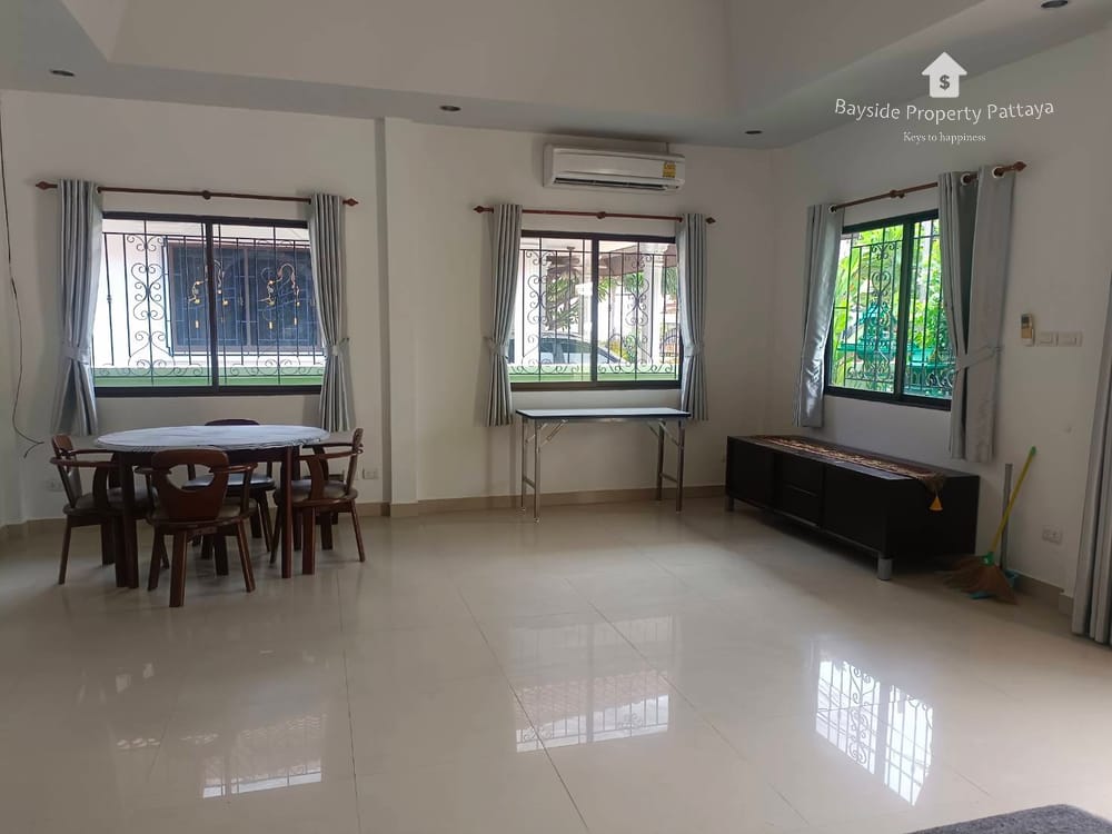 Haus zur Miete in Eakmongkol Village 8, Pattaya City – 3 Zimmer, Klimaanlage und Stadtblick 25
