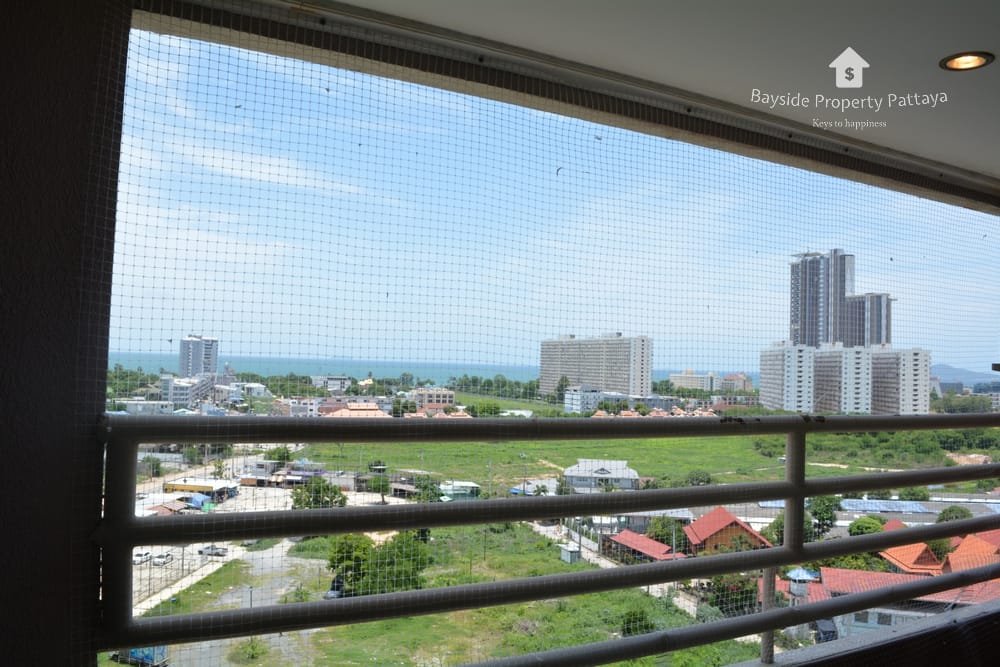 芭提雅中天海滩Angket Condominium海景公寓53平米开间户型1卫出售或出租 10